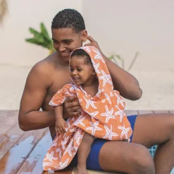 Poncho enfant Etoiles de mer (3-10 ans)