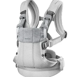 Porté bébé Harmony tissu Mesh 3D argent