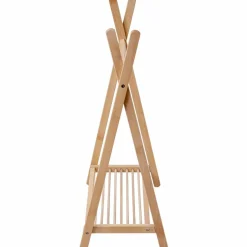 Portant à vêtements Léandre Vernis naturel