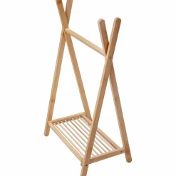 Portant à vêtements Léandre Vernis naturel