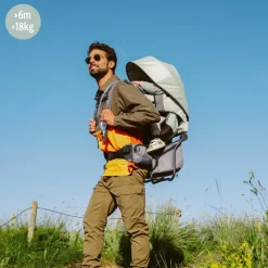 Porte bébé de randonnée Moov & Hike Vert Sauge