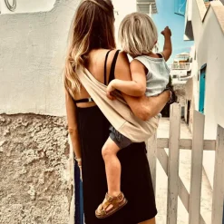 Porte bébé enfant Beige