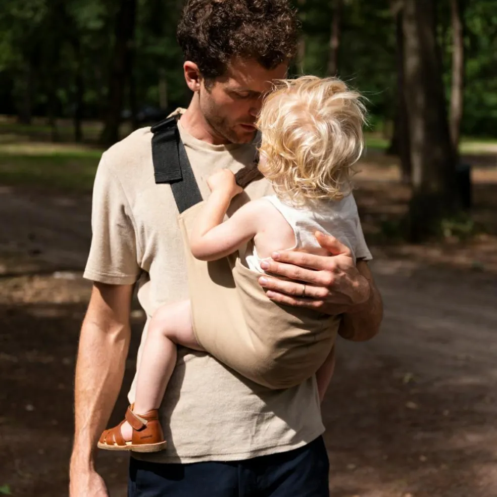 Porte bébé enfant Beige