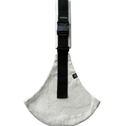 Porte bébé enfant en lin Sand