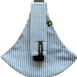 Porte bébé enfant Light Denim Stripe