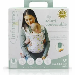 Porte bébé Flip 4 en 1 Arc-en-ciel