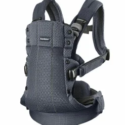 Porte bébé Harmony tissu Mesh 3D gris anthracite