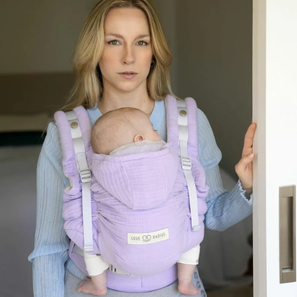 Porte bébé HoodieCarrier 2 Lilas