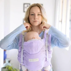 Porte bébé HoodieCarrier 2 Lilas