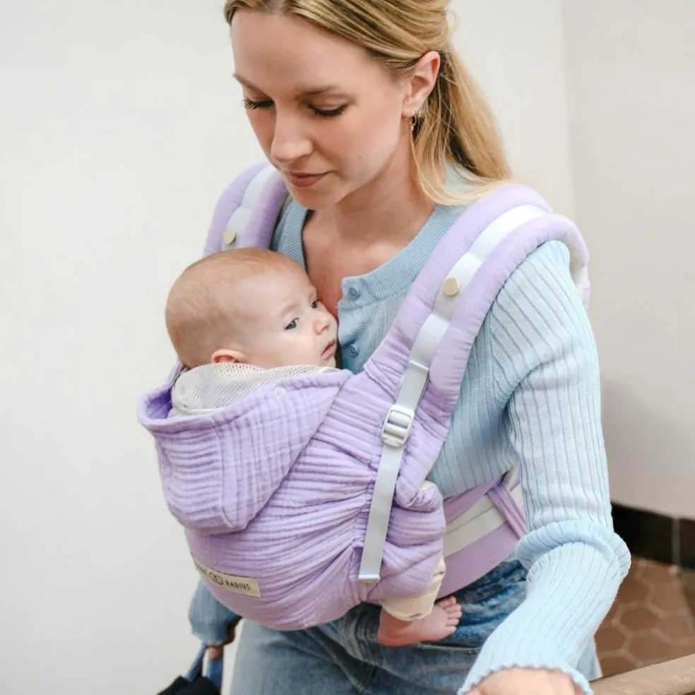 Porte bébé HoodieCarrier 2 Lilas