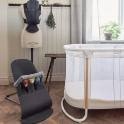 Porte bébé Mini Jersey 3D gris charbon