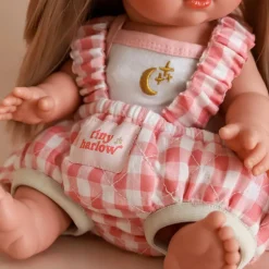 Porte bébé pour poupée Vichy Rose