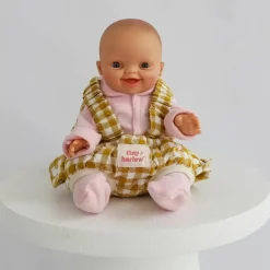 Porte bébé pour poupée Vichy Camel