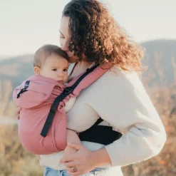 Porte bébé préformé Néo acajou