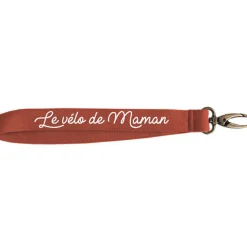 Porte clés court terracotta (personnalisable)