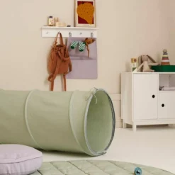 Porte manteau mural blanc 5 patères