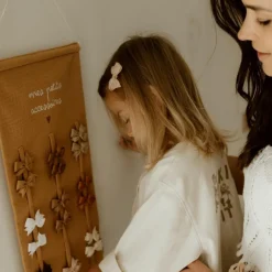 Porte-barrettes Gaze Camel (personnalisable)