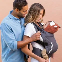 Porte-bébé Cuddle Up Fox avec capuche