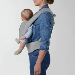 Porte-bébé en mesh 3D Coya Carrier Thunder Grey