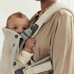 Porte-bébé Harmony en Mesh 3D crème