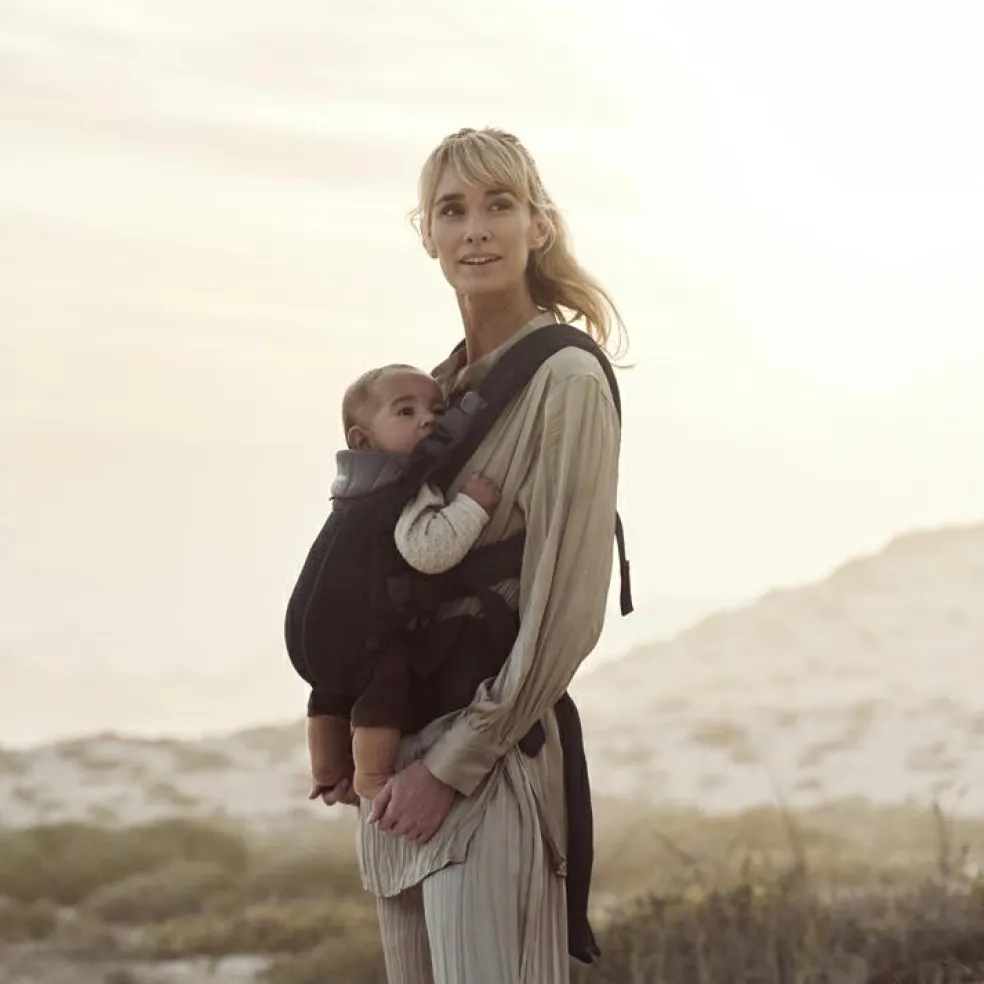 Porte-bébé Harmony en Mesh 3D noir