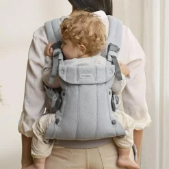 Porte-bébé Harmony Tissé chiné gris