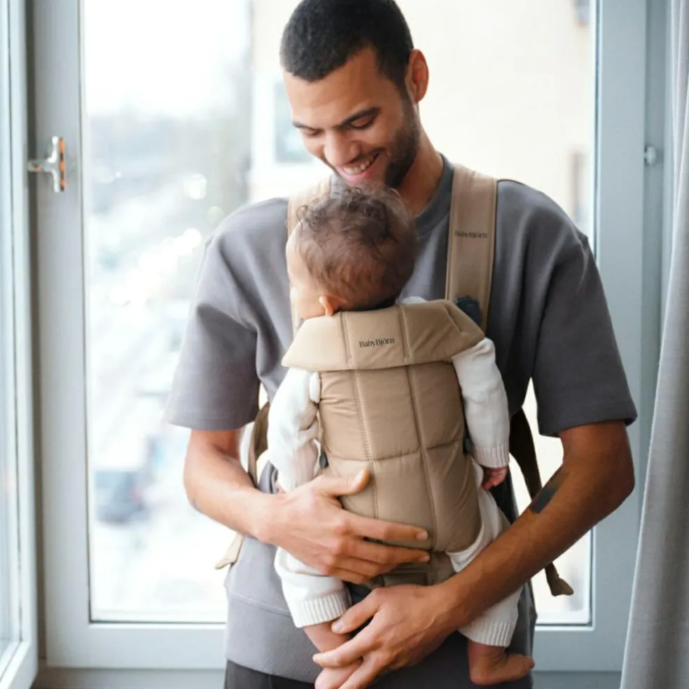 Porte-bébé Mini Tissé beige