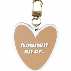 Porte-clé Nounou en or