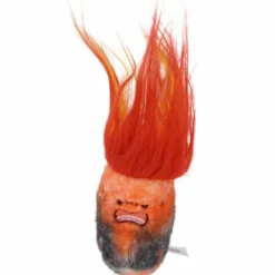 Porte-clé peluche Barbecue Charbon de bois (10 cm)