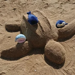 Porte-clé peluche Nemu Nemu Kanaroa la Baleine (13 cm)