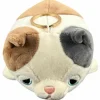 Porte-clé peluche Nemu Nemu Yuzu le Chat (11 cm)