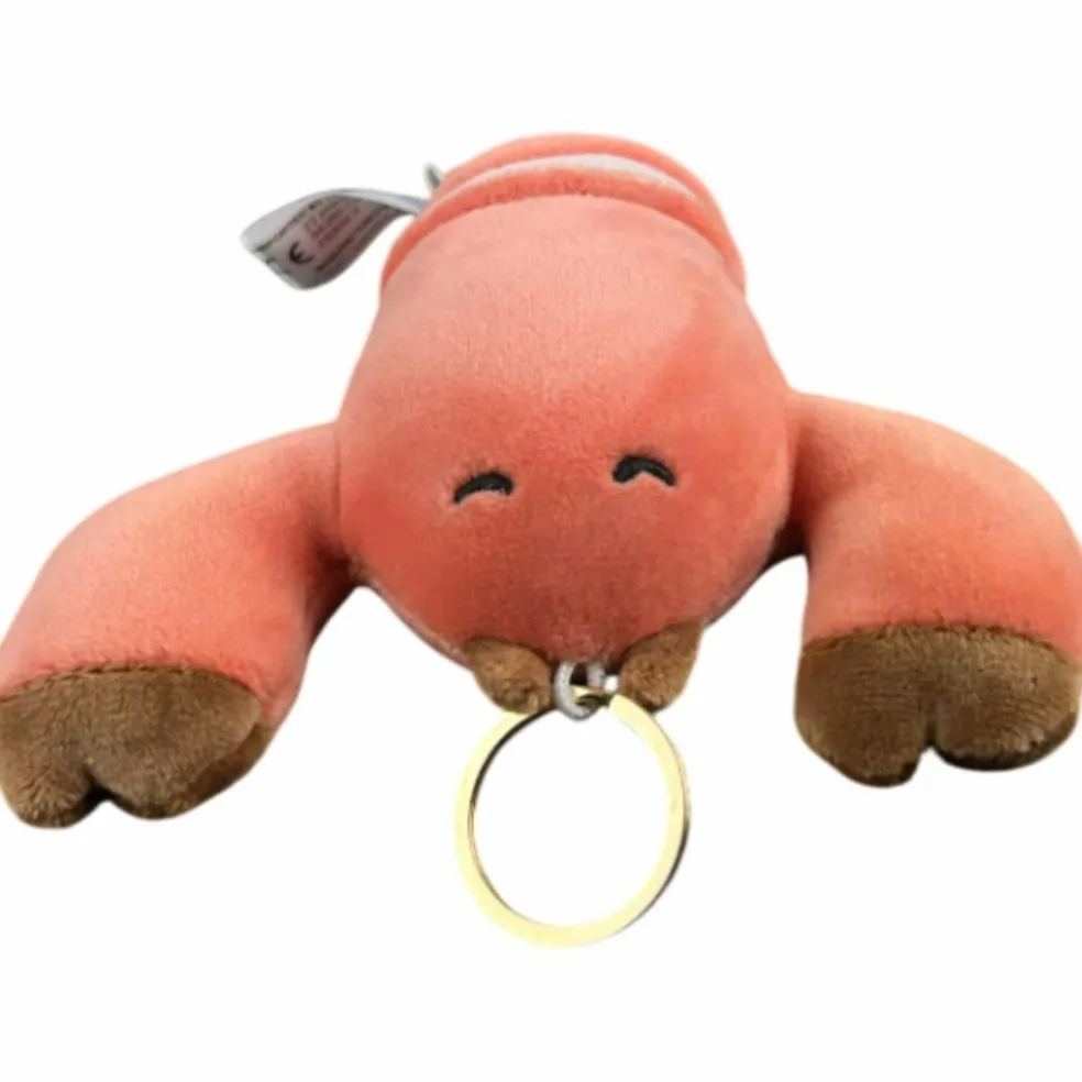 Porte-clé peluche Nemu Nemu Robusto le Homard (14 cm)