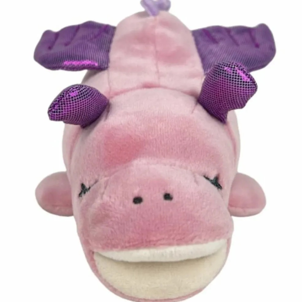 Porte-clé peluche Nemu Nemu Dragona le Dragon rose (18 cm)