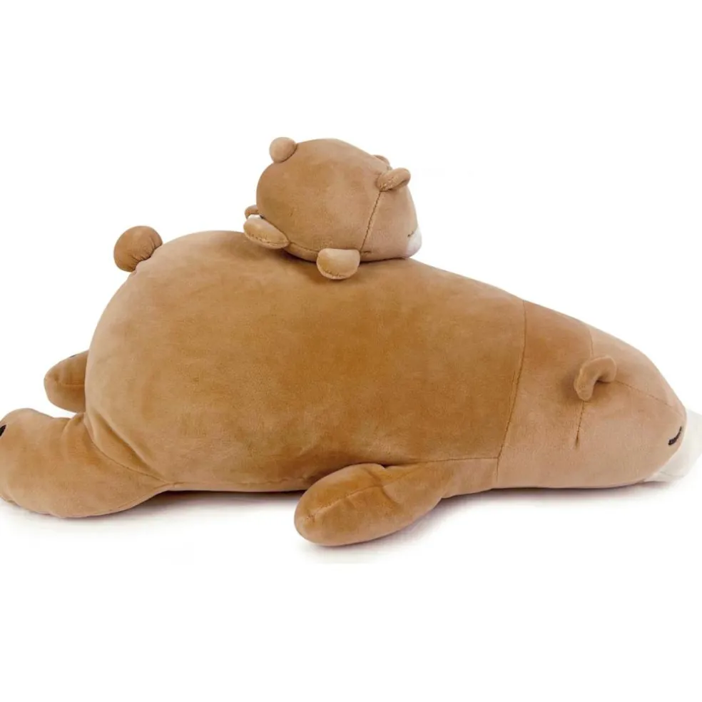 Porte-clé peluche Nemu Nemu Cookie l'Ours brun (12 cm)