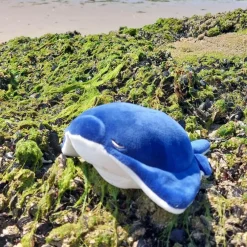 Porte-clé peluche Nemu Nemu Eita la Raie Manta (18 cm)