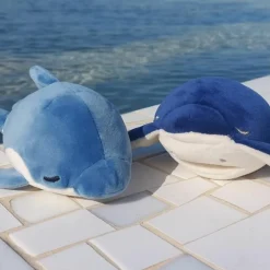 Porte-clé peluche Nemu Nemu Eita la Raie Manta (18 cm)