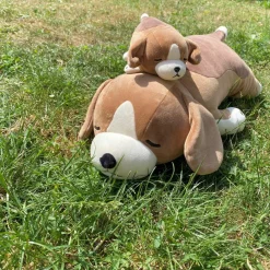 Porte-clé peluche Nemu Nemu chien Beagle Vick (11 cm)