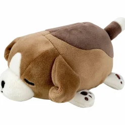 Porte-clé peluche Nemu Nemu chien Beagle Vick (11 cm)