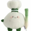 Porte-clé peluche Veggies Ail (15 cm)