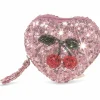 Porte-monnaie à paillettes Mellow rose