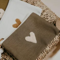 Porte-monnaie Love taupe