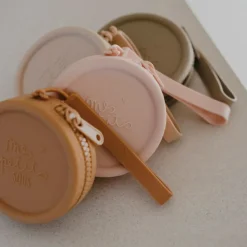 Porte-monnaie pour enfant bois de rose