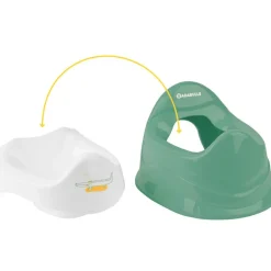 Pot bébé avec cuvette amovible crocodile