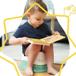 Pot bébé avec cuvette amovible crocodile