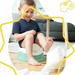 Pot bébé avec cuvette amovible crocodile