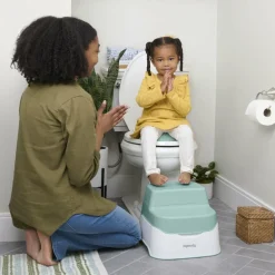 Pot d'apprentissage bébé 3 en 1 Vert