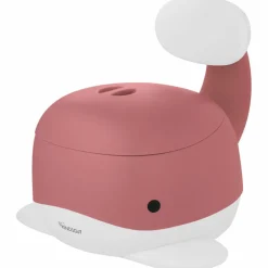 Pot pour bébé Baleine Rose foncé