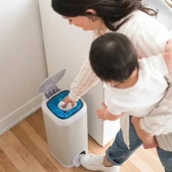 Poubelle à couches Select Grise - Reconditionné