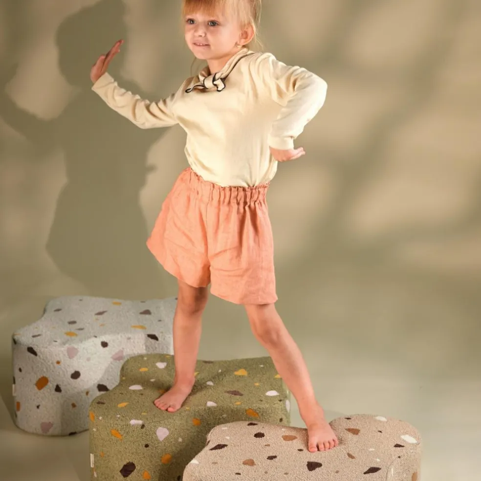 Pouf Cloud Terrazzo Moss