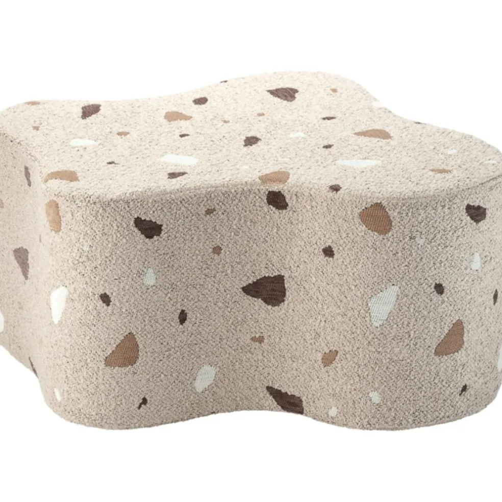 Pouf Cloud Terrazzo Sand